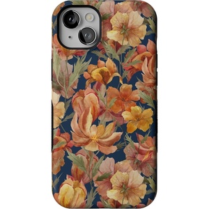 image:imageCasely iPhone 13 Case  Fallen Gold  Antique Floral  Bold Protective Design  Compatible with MagSafe