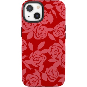 image:imageCasely iPhone 13 Case  Final Rose  Red amp Pink Floral  Bold Protective Design  MagSafe Compatible Design