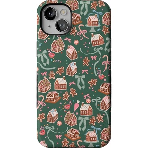 image:imageCasely iPhone 13 Case  Gingerbread Lane  Holiday Sweets  Bold Protective Design  MagSafe Compatible Design