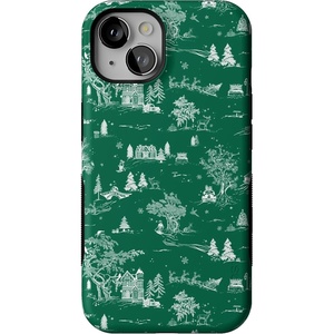 image:imageCasely iPhone 13 Case  Home for The Holidays  Mountain Town  Bold Protective Design  MagSafe Compatible Design