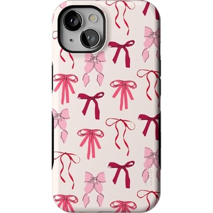 image:imageCasely iPhone 13 Case  Lover Girlie  Pink Bows  Bold Protective Design  Compatible with MagSafe