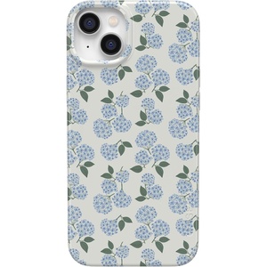 image:imageCasely iPhone 13 Case  Nantucket Cottage  Blue Hydrangea  Compatible with MagSafe  Classic Ultra Slim Design