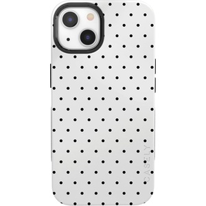 image:imageCasely iPhone 13 Case  On the Dot  White Polka Dot  Bold Protective Design  Compatible with MagSafe