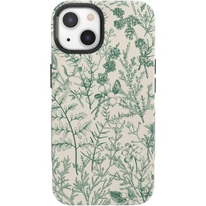 image:imageCasely iPhone 13 Case  Sage Garden  Green Floral  Bold Protective Design  Compatible with MagSafe