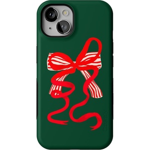 image:imageCasely iPhone 13 Case  Santas Favorite  Holiday Bow  Bold Protective Design  MagSafe Compatible Design