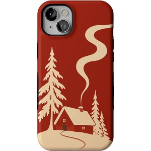 image:imageCasely iPhone 13 Case  Snowed in  Cozy Winter  Bold Protective Design  MagSafe Compatible Design