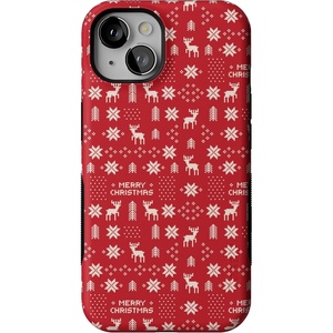 image:imageCasely iPhone 13 Case  Stocking Stuffer  Christmas Knit  Bold Protective Design  MagSafe Compatible Design