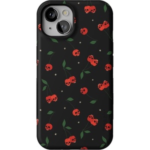 image:imageCasely iPhone 13 Case  Sweet Revenge  Cherry Skulls  Bold Protective Design  Compatible with MagSafe