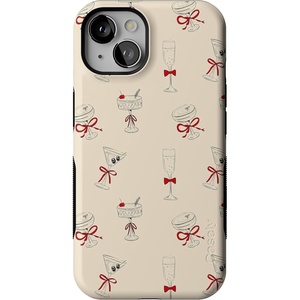 image:imageCasely iPhone 13 Case  Tini  Kitty and Vibe Holiday  Bold Protective Design  MagSafe Compatible Design