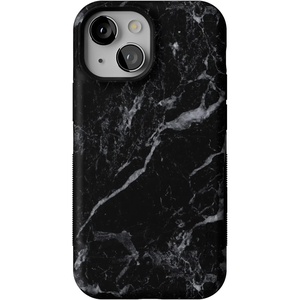 image:imageCasely iPhone 13 Mini Case  Clear Skies  Clear Shimmer  Compatible with MagSafe  Classic Ultra Slim DesignBlack Pearl  Classic Black Marble