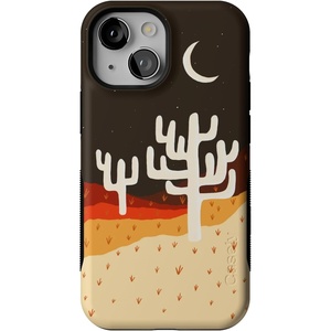 image:imageCasely iPhone 13 Mini Case  Clear Skies  Clear Shimmer  Compatible with MagSafe  Classic Ultra Slim DesignDesert Nights  Cactus Colorblock