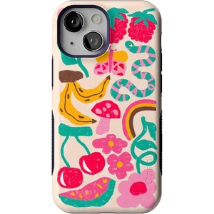image:imageCasely iPhone 13 Mini Case  Clear Skies  Clear Shimmer  Compatible with MagSafe  Classic Ultra Slim DesignDoodle Bug  Crayola Crayon