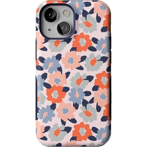 image:imageCasely iPhone 13 Mini Case  Clear Skies  Clear Shimmer  Compatible with MagSafe  Classic Ultra Slim DesignField of Flowers  Pastel Floral