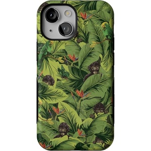 image:imageCasely iPhone 13 Mini Case  Clear Skies  Clear Shimmer  Compatible with MagSafe  Classic Ultra Slim DesignFrida Kahlo  Sneaky Monkeys  Jungle Floral