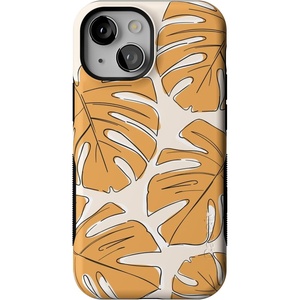 image:imageCasely iPhone 13 Mini Case  Clear Skies  Clear Shimmer  Compatible with MagSafe  Classic Ultra Slim DesignIsland Time  Tropical Leaves Floral