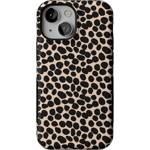 image:imageCasely iPhone 13 Mini Case  Clear Skies  Clear Shimmer  Compatible with MagSafe  Classic Ultra Slim DesignLost in Spots  Cheetah Print