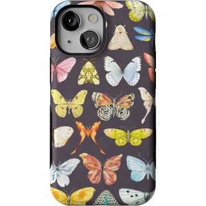 image:imageCasely iPhone 13 Mini Case  Clear Skies  Clear Shimmer  Compatible with MagSafe  Classic Ultra Slim DesignMidnight Monarch  Jenna Palek x Casely