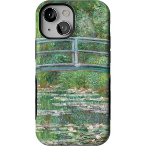image:imageCasely iPhone 13 Mini Case  Clear Skies  Clear Shimmer  Compatible with MagSafe  Classic Ultra Slim DesignMonets Bridge  The Met Museum