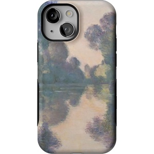 image:imageCasely iPhone 13 Mini Case  Clear Skies  Clear Shimmer  Compatible with MagSafe  Classic Ultra Slim DesignMonets Morning  The Met Museum