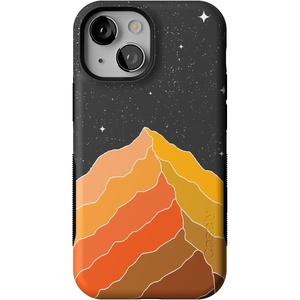 image:imageCasely iPhone 13 Mini Case  Clear Skies  Clear Shimmer  Compatible with MagSafe  Classic Ultra Slim DesignNight Skies  Mountain Starlight