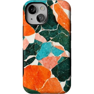 image:imageCasely iPhone 13 Mini Case  Clear Skies  Clear Shimmer  Compatible with MagSafe  Classic Ultra Slim DesignOf Quartz  Sculpted Marble