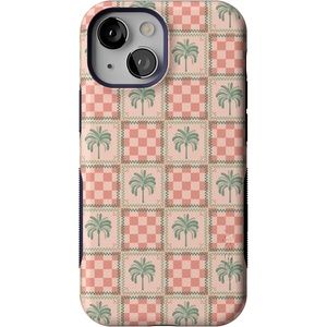 image:imageCasely iPhone 13 Mini Case  Clear Skies  Clear Shimmer  Compatible with MagSafe  Classic Ultra Slim DesignPalm Beach  The Social Club