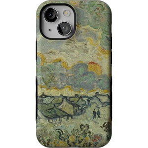 image:imageCasely iPhone 13 Mini Case  Clear Skies  Clear Shimmer  Compatible with MagSafe  Classic Ultra Slim DesignReminiscence of Vincent  Van Gogh Museum