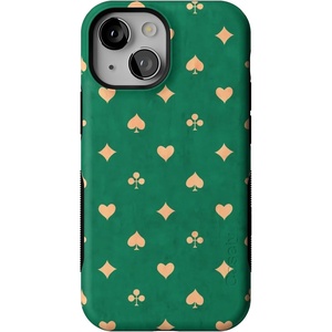 image:imageCasely iPhone 13 Mini Case  Clear Skies  Clear Shimmer  Compatible with MagSafe  Classic Ultra Slim DesignRoyal Flush  French Deck