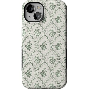 image:imageCasely iPhone 13 Mini Case  Clear Skies  Clear Shimmer  Compatible with MagSafe  Classic Ultra Slim DesignSage Tapestry  Floral Vines