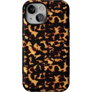 image:imageCasely iPhone 13 Mini Case  Clear Skies  Clear Shimmer  Compatible with MagSafe  Classic Ultra Slim DesignShell Shocked  Tortoise Print