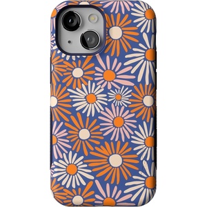 image:imageCasely iPhone 13 Mini Case  Clear Skies  Clear Shimmer  Compatible with MagSafe  Classic Ultra Slim DesignSpring Forward  Daisy Floral