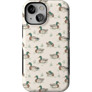 image:imageCasely iPhone 13 Mini Case  Clear Skies  Clear Shimmer  Compatible with MagSafe  Classic Ultra Slim DesignThe Boyfriend Collection  Mallard  Co