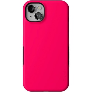 image:imageCasely iPhone 13 Mini Case  Clear Skies  Clear Shimmer  Compatible with MagSafe  Classic Ultra Slim DesignThink Pink  Solid Neon Pink