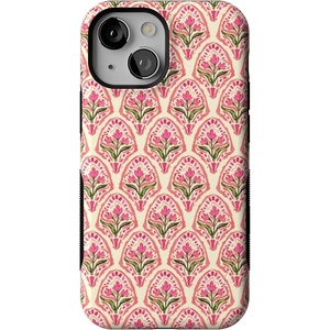 image:imageCasely iPhone 13 Mini Case  Clear Skies  Clear Shimmer  Compatible with MagSafe  Classic Ultra Slim DesignTulip Tapestry  Jenna Palek x Casely