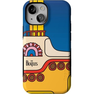 image:imageCasely iPhone 13 Mini Case  Clear Skies  Clear Shimmer  Compatible with MagSafe  Classic Ultra Slim DesignYellow Submarine  Beatles