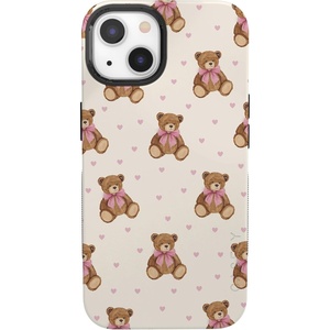 image:imageCasely iPhone 13 Mini Case  Cuddle Up  Teddy Bear  Bold Protective Design  MagSafe Compatible Design