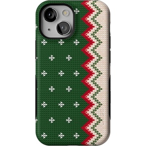 image:imageCasely iPhone 13 Mini Case  Grandpas Sweater  Holiday Knit  Bold Protective Design  MagSafe Compatible Design