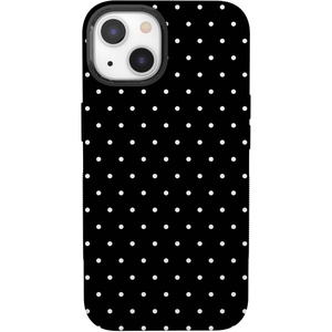 image:imageCasely iPhone 13 Mini Case  On the Dot  Black Polka Dot  Bold Protective Design  Compatible with MagSafe