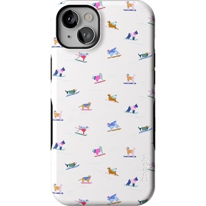 image:imageCasely iPhone 13 Mini Case  Powder Pups  Dog Sled  Bold Protective Design  MagSafe Compatible Design