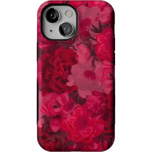 image:imageCasely iPhone 13 Mini Case  Romance Novel  Moody Floral  Bold Protective Design  Compatible with MagSafe