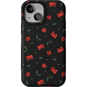 image:imageCasely iPhone 13 Mini Case  Sweet Revenge  Cherry Skulls  Bold Protective Design  Compatible with MagSafe