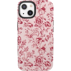 image:imageCasely iPhone 13 Mini Case  Vintage Belle  Floral Toile  Bold Protective Design  MagSafe Compatible Design