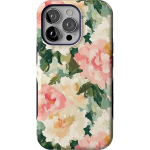 image:imageCasely iPhone 13 Pro Case  The Garden Room  Painted Petals  Bold Protective Design  Compatible with MagSafe