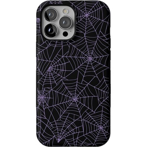 image:imageCasely iPhone 13 Pro Max Case  Midnight Web  Spider Web  Bold Protective Design  Compatible with MagSafe