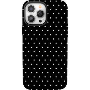 image:imageCasely iPhone 13 Pro Max Case  On the Dot  Black Polka Dot  Bold Protective Design  Compatible with MagSafe