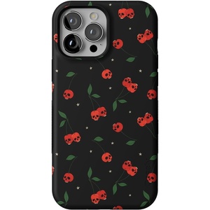 image:imageCasely iPhone 13 Pro Max Case  Sweet Revenge  Cherry Skulls  Bold Protective Design  Compatible with MagSafe