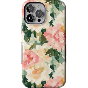 image:imageCasely iPhone 13 Pro Max Case  The Garden Room  Painted Petals  Bold Protective Design  Compatible with MagSafe