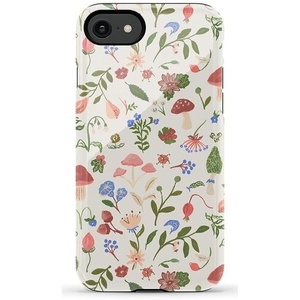 image:imageCasely iPhone SE 2020 amp 2022 Case  Garden Party  Mushroom Floral  Essential Slim DualLayer Protective Design