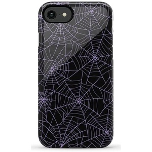 image:imageCasely iPhone SE 2020 amp 2022 Case  Midnight Web  Spider Web  Essential Slim DualLayer Protective Design