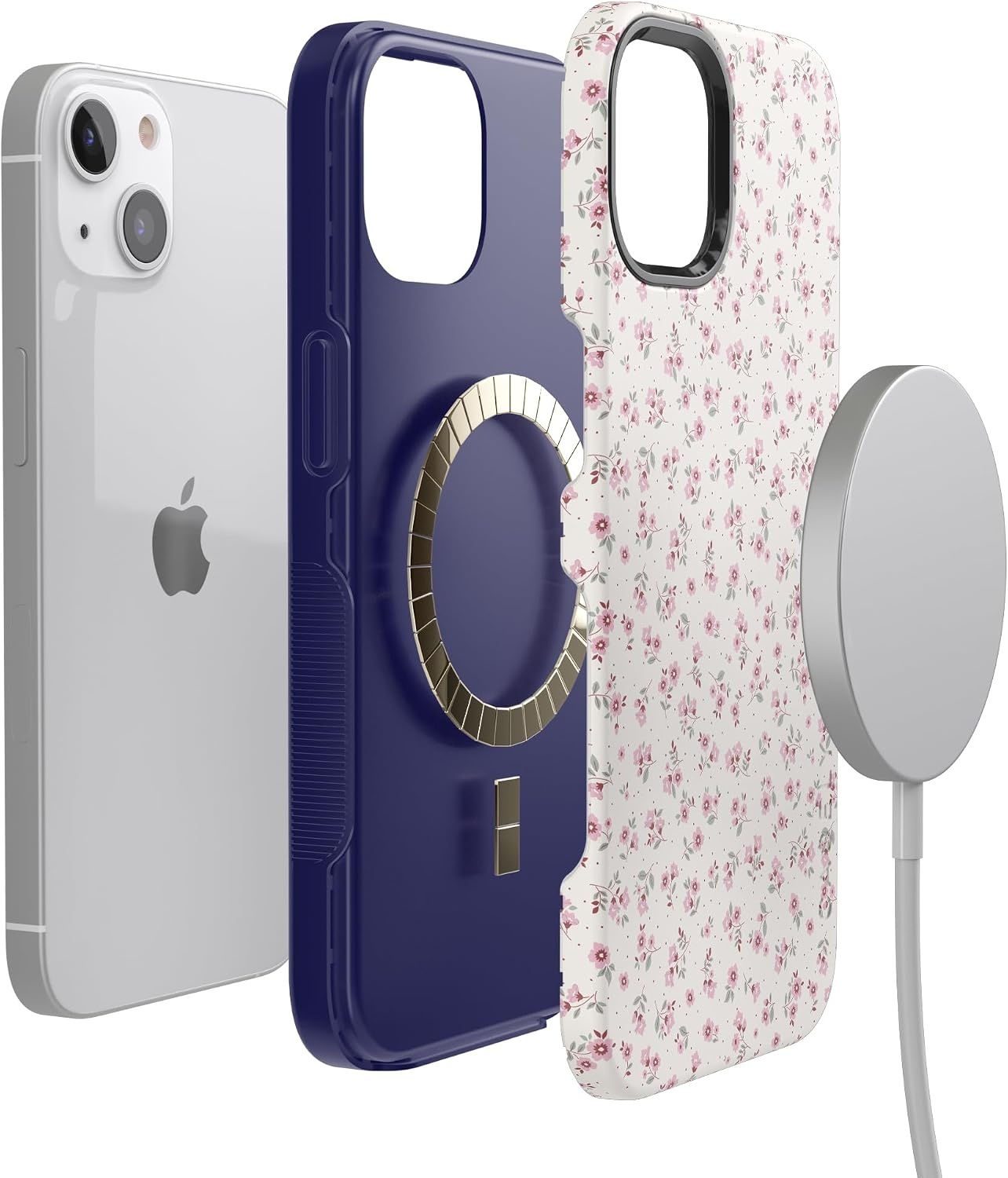 image:imageCasely iPhone 14 Case  Cottage Charm  Cottagecore  Bold Protective Design  Compatible with MagSafe
